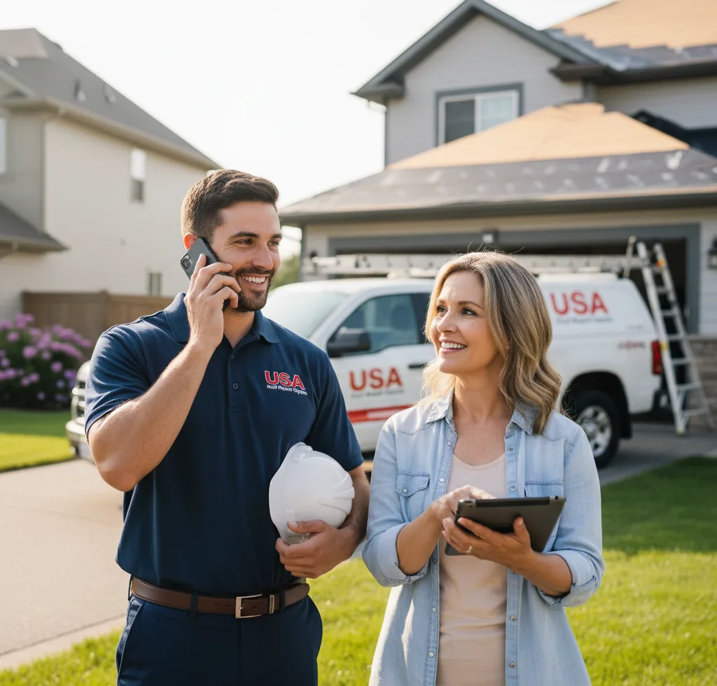 USA Roof Repair Experts customer support in Millers Falls